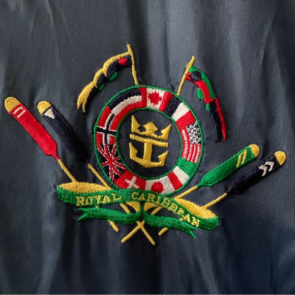 Royal Caribbean Large Red & Blue Raincoat - Picture 2 of 2